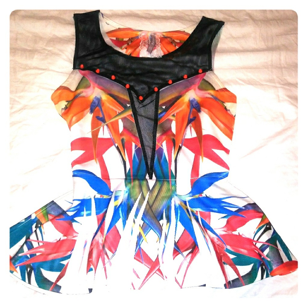 2/$20 Unique colorful peplum top/ shirt